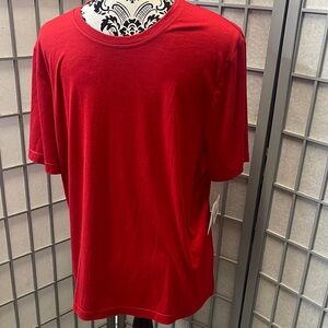Men's Classic Crew Neck T‑Shirt — Red